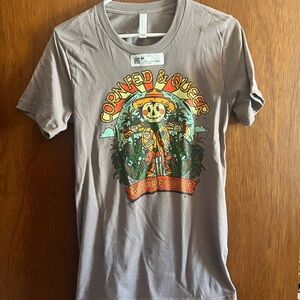 Bella Canvas Werewolf Graphic Tee - Gray